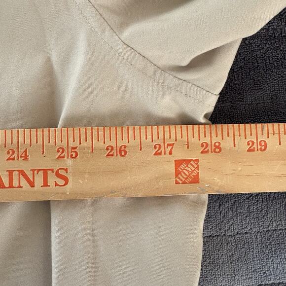 Polo Ralph Lauren Jacket Men’s XXL Beige Harrington Windbreaker Flannel Lined - Picture 13 of 14